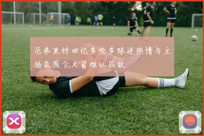 范弗里特回忆多伦多球迷热情与主场氛围令火箭难以匹敌