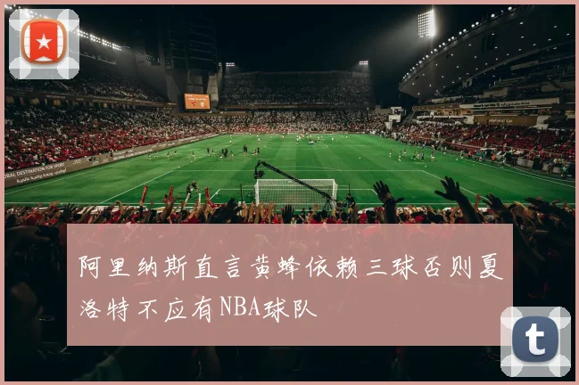 阿里纳斯直言黄蜂依赖三球否则夏洛特不应有NBA球队